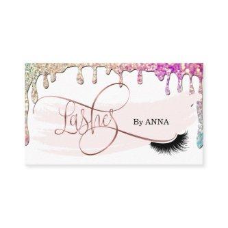 Dripping Gold Long Lash Extension Makeup Artist