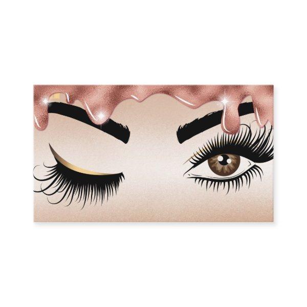 Dripping Gold Makeup artist Wink Eye Lashes
