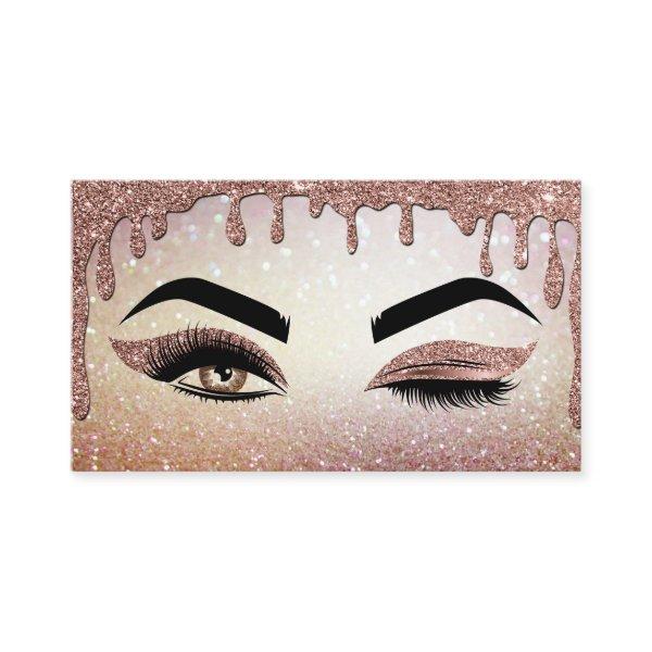 Dripping Gold Makeup artist Wink Eye Lashes