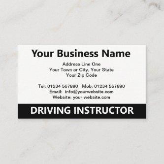 Driving Instructor QR Code