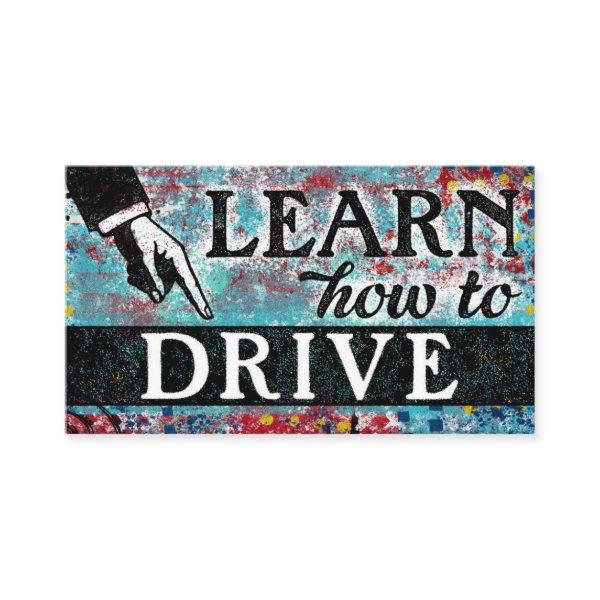 Driving Lessons  - Blue Red