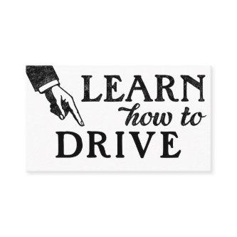 Driving Lessons  - Cool Vintage