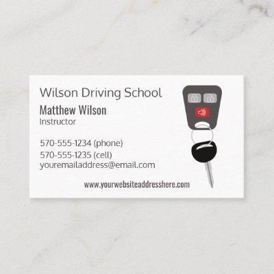 Driving School Instructor Car Keys