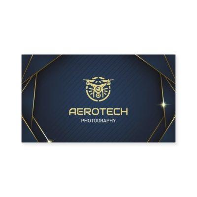 Drone  Navy Gold Modern