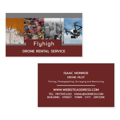 Drone Collage Banner, Drone Pilot