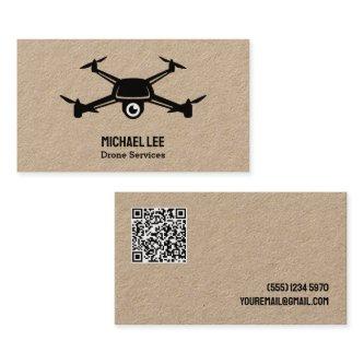 Drone Services Custom QR