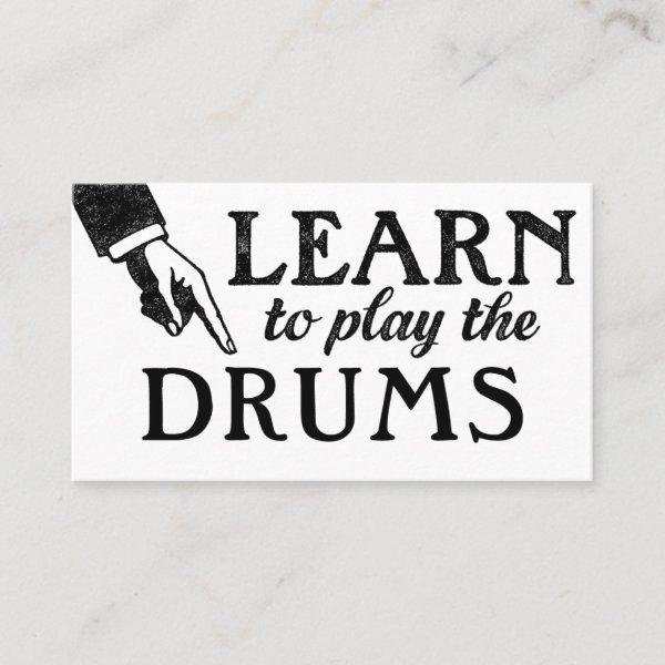 Drum Lessons  - Cool Vintage