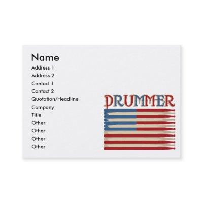 Drum Stick USA Flag Drummer Tees and Gifts