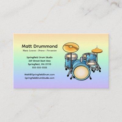 Drums Music Teacher  | Drum Set