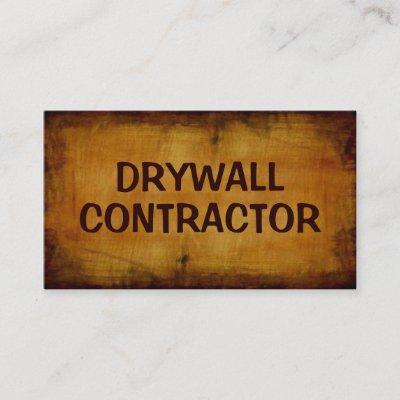 Drywall Contractor Antique