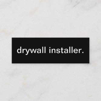 Drywall Installer