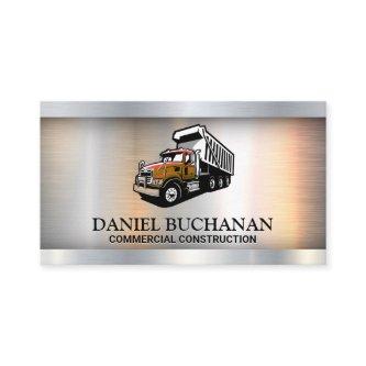 Dump Truck Work Vehicle | Metallic