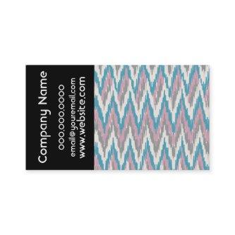 Dusty Pink and Blue ZigZag 2019 Pocket Calendar