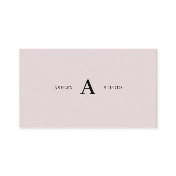 Dusty Pink Simple Minimal Professional Promotion