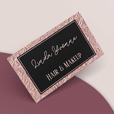 Dusty Rose Gold Blush Pink Floral Art Pattern
