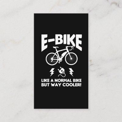 E-Bike Cycling Electric Bicycle biking