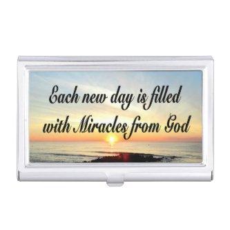 EACH DAY IS MIRACLES FROM GOD CASE FOR