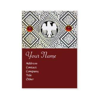 EAGLE , bright RED RUBY