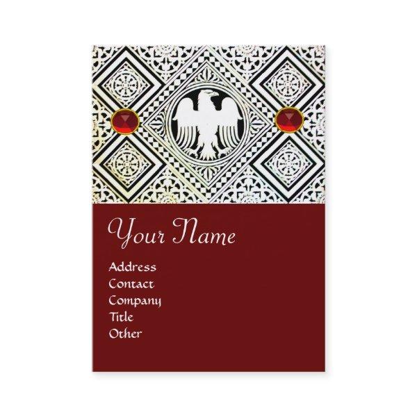 EAGLE , bright RED RUBY