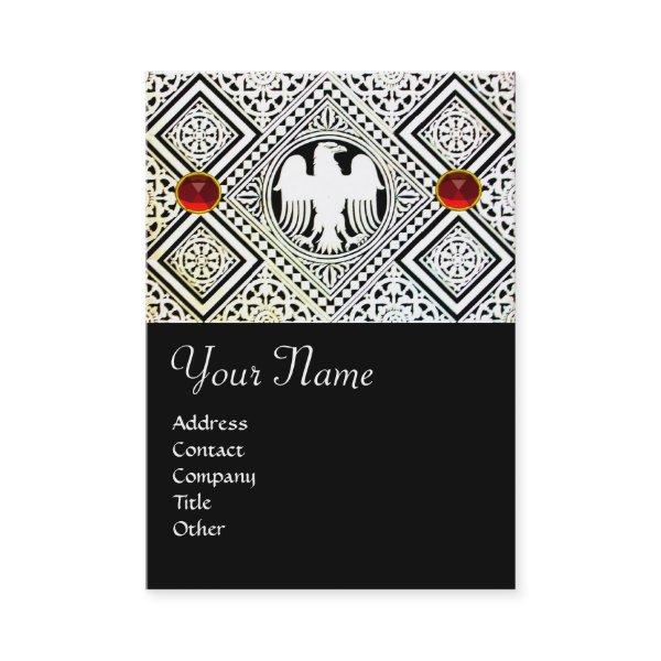 EAGLE , bright RED RUBY