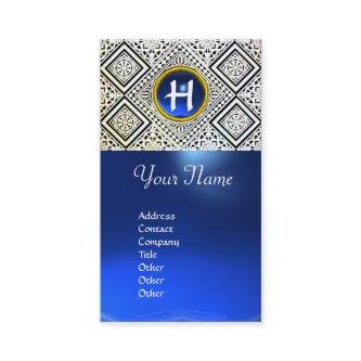 EAGLE ,  MONOGRAM ,blue sapphire