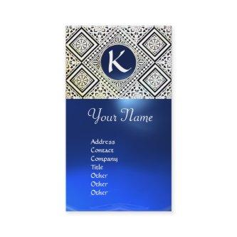 EAGLE ,  MONOGRAM ,blue sapphire