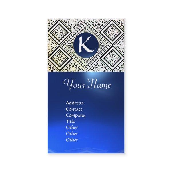 EAGLE ,  MONOGRAM ,blue sapphire