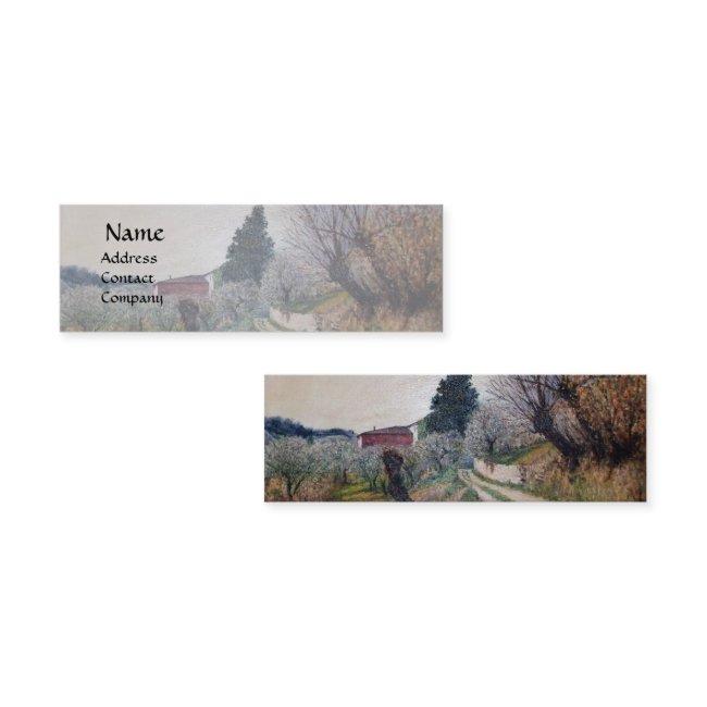 EARLIEST SPRING IN VERNALESE / Tuscany Landscape Mini