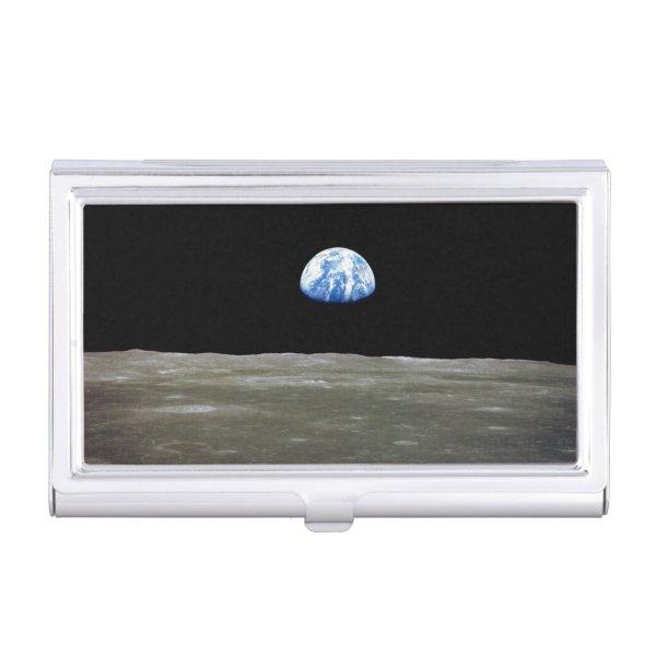 Earth from Moon in Black Space: Earthrise  Case