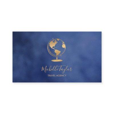 Earth Globe Word Map Travel Agency Agent QR code