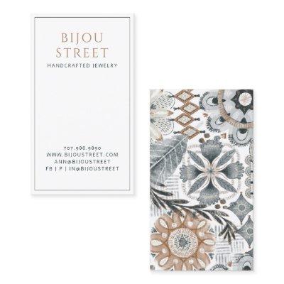 Earthy Boho Abstract Jewelry Designer