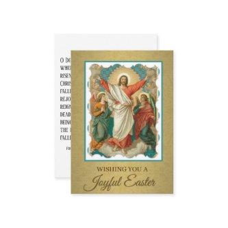 Easter Resurrection Holy Cards w/prayer St. John