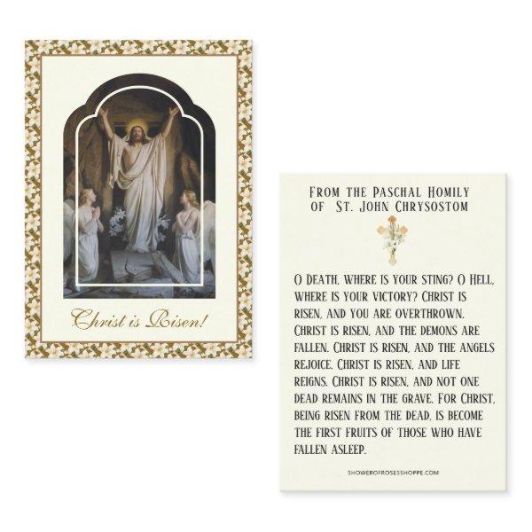 Easter Resurrection of Christ Paschal Prayer
