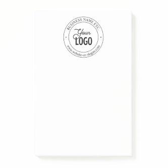 Easy Logo Replacement & Customizable Text Post-it Notes
