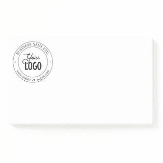 Easy Logo Replacement & Customizable Text Post-it Notes