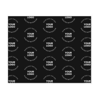 Easy to Replace Logo & Editable Text Pattern
