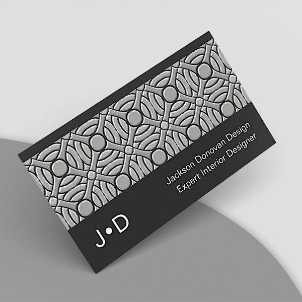 Eclectic Silver Luxury Metallic Steel Art Pattern