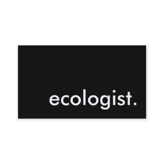 ecologist.