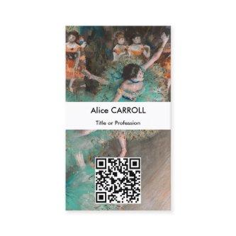 Edgar Degas - Swaying Dancer - QR Code