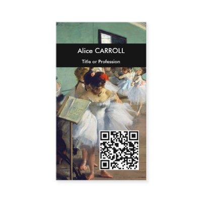 Edgar Degas - The Dance Class - QR Code