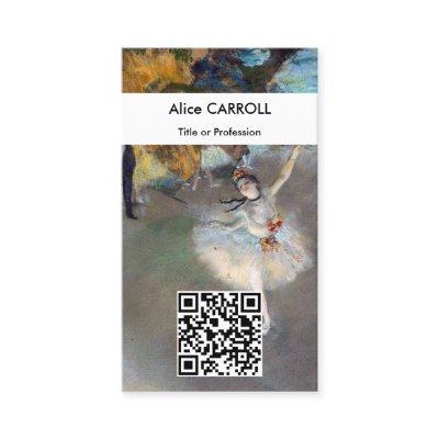 Edgar Degas - The Star - QR Code
