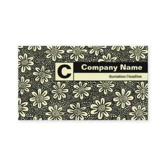 Edge Labelled Monogram - Pattern 140617
