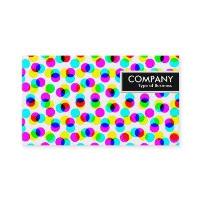 Edge Tag - Color Halftone Pattern