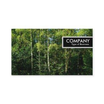 Edge Tag - Silver Birch Trees