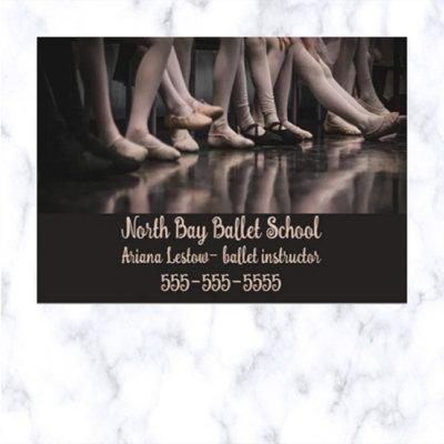Editable Ballet Instructor