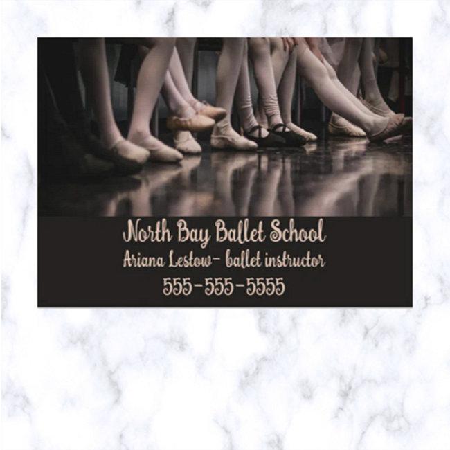 Editable Ballet Instructor