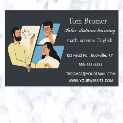 Editable Distance Learning Tutor