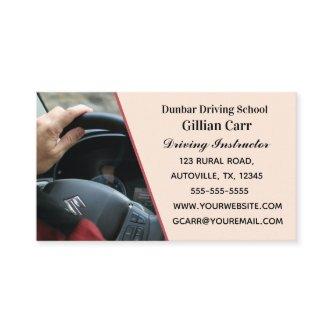 Editable Driving School Instructor