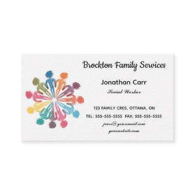 Editable Family Social Worker