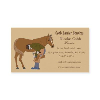 Editable Farrier Blacksmith